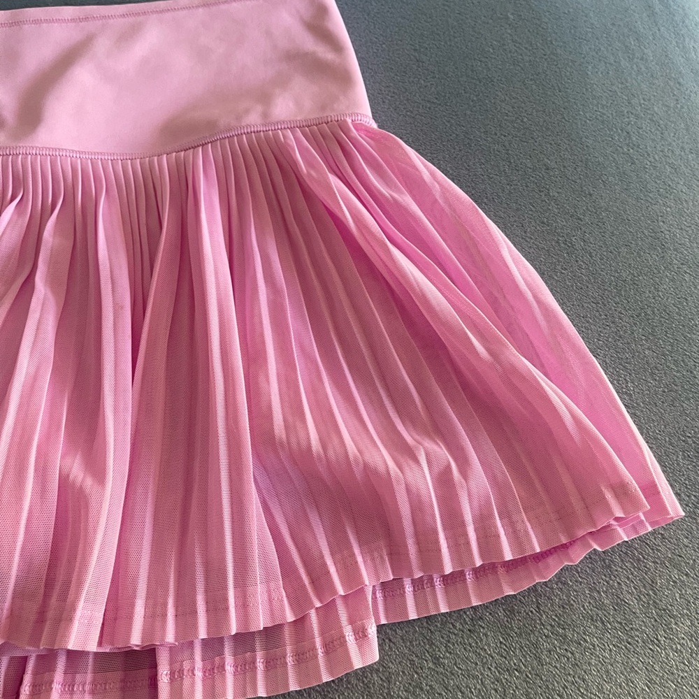 Athleta Pink A-Game Mesh Skort 13.5β in Excellent Condition - Picture 8 of 16